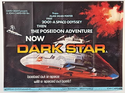 Lot 391 - DARK STAR (1979) UK Quad film poster, style B...