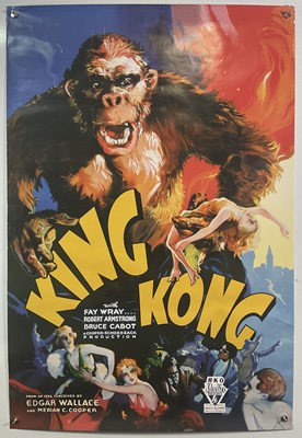 Lot 369 - KING KONG (1933) a US commercial film poster,...