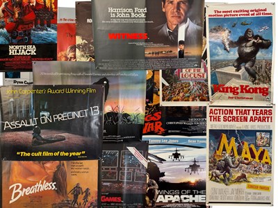 Lot 133 - A group of vintage film posters comprising...