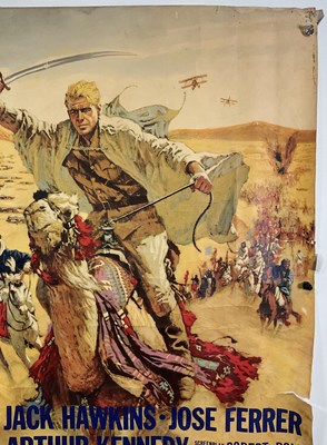 Lot 266 - LAWRENCE OF ARABIA (1962) UK quad film poster,...