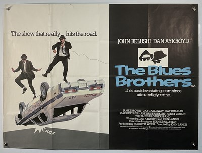Lot 41 - THE BLUES BROTHERS (1980) UK Quad film poster...