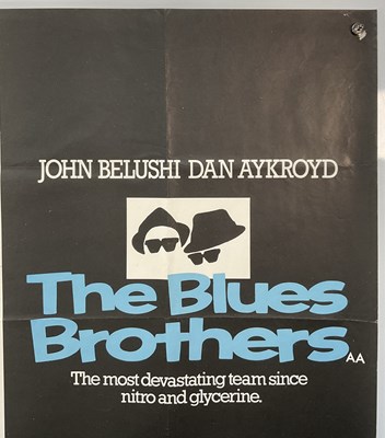 Lot 41 - THE BLUES BROTHERS (1980) UK Quad film poster...