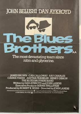 Lot 41 - THE BLUES BROTHERS (1980) UK Quad film poster...