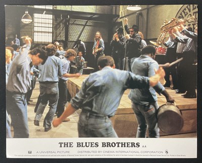 Lot 41 - THE BLUES BROTHERS (1980) UK Quad film poster...