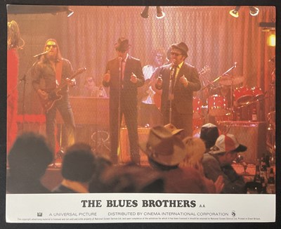 Lot 41 - THE BLUES BROTHERS (1980) UK Quad film poster...