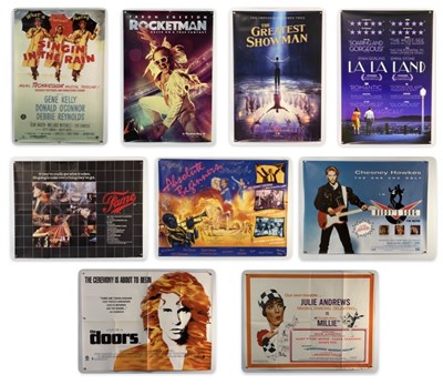 Lot 36 - A collection of musical film posters...