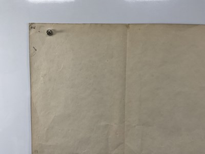 Lot 440 - STAR WARS (1977) UK Quad film poster featuring...
