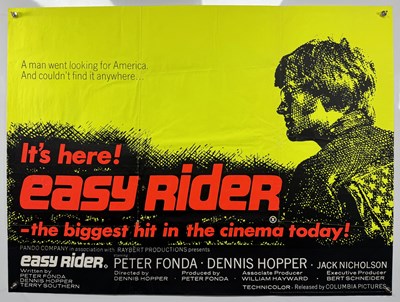 Lot 140 - EASY RIDER (1969) UK Quad, motorbike drama...
