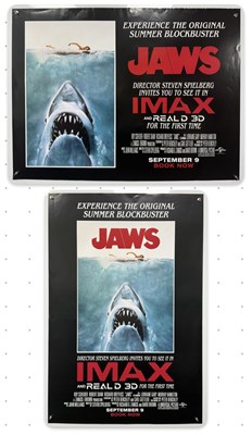 Lot 471 - JAWS (1975) 2022 Imax re-release UK Quad and...