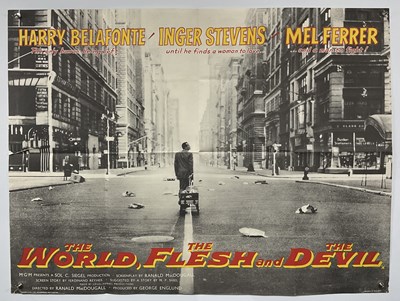 Lot 475 - THE WORLD THE FLESH AND THE DEVIL (1959) UK...