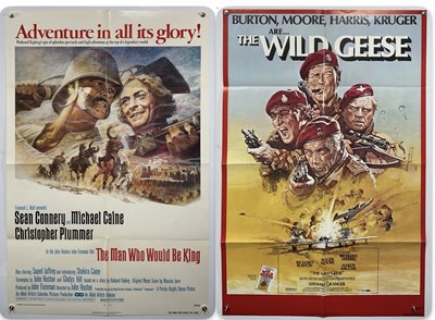 Lot 251 - THE WILD GEESE (1978) and THE MAN WHO WOULD BE...