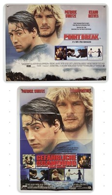 Lot 173 - POINT BREAK (1991) UK Quad movie poster,...