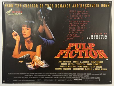 Lot 177 - PULP FICTION (1994) UK Quad film poster...