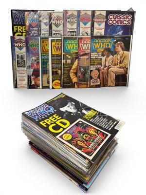 Lot 574 - A large quantity of Doctor Who Magazines (Qty)