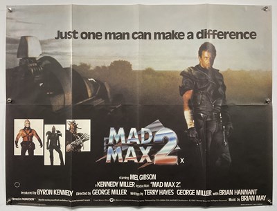 Lot 367 - MAD MAX 2 (1981) UK Quad film posters, sequel...