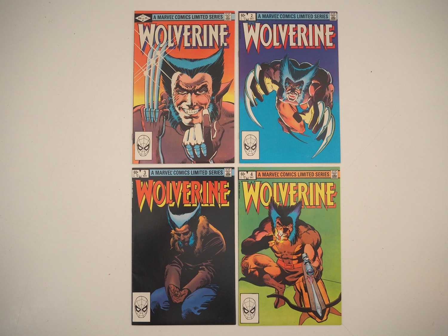 Lot 4 - WOLVERINE #1, 2, 3, 4 - (4 in Lot) - (1982 -...