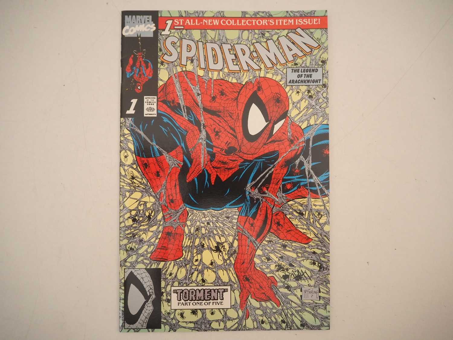 Lot 10 - SPIDER-MAN #1 PLATINUM EDITION (1990 - MARVEL)...