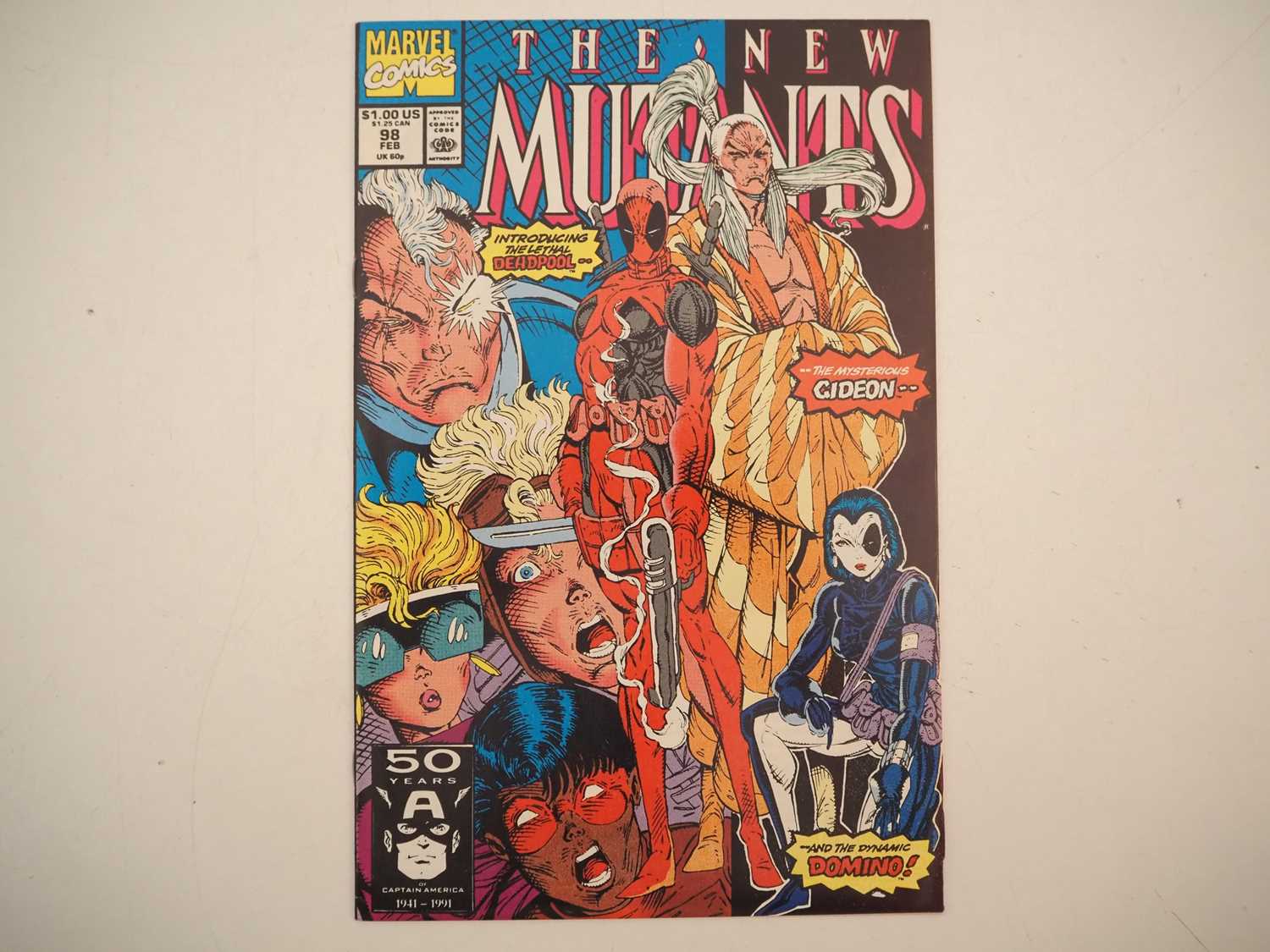 Lot 32 - NEW MUTANTS #98 - (1991 - MARVEL) - KEY BOOK &...