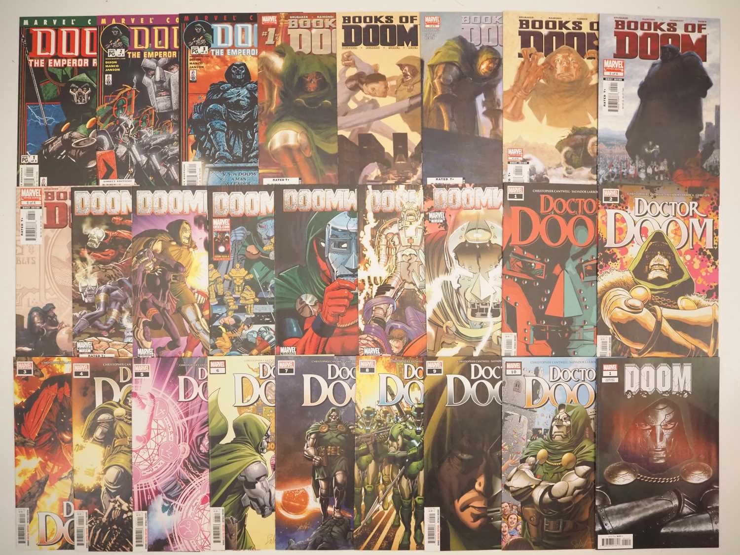 Lot 36 - DOCTOR DOOM LOT (26 in Lot) - Includes DOOM:...