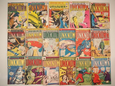 Lot 59 - ADVENTURES INTO THE UNKNOWN #1-3, 5, 7-13,...