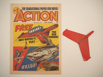 Lot 97 - ACTION #1 (1976 - IPC) - Dated 14th Feb 1976 -...
