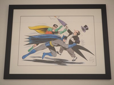 Lot 102 - JACK BURNLEY ORIGINAL ART - Original art...