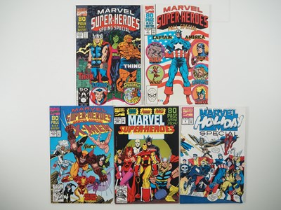 Lot 204 - MARVEL HOLIDAY SPECIAL LOT (5 in Lot) -...