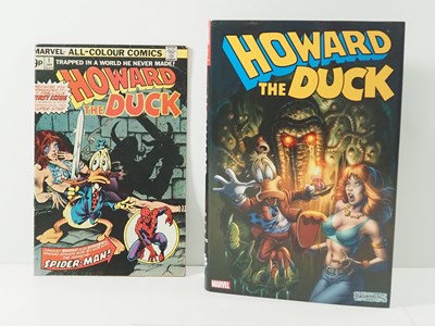 Lot 218 - HOWARD THE DUCK HARDCOVER OMNIBUS + HOWARD THE...