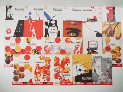 Lot 219 - HAWKEYE VOL.4 #1 to 22 + Annual #1 (23 in Lot)...