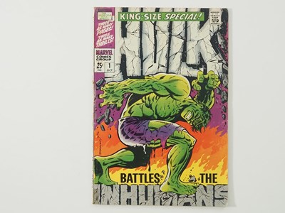 Lot 222 - INCREDIBLE HULK KING-SIZE SPECIAL #1 (1968 -...