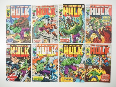 Lot 225 - INCREDIBLE HULK #121, 122, 123, 124, 125, 126,...