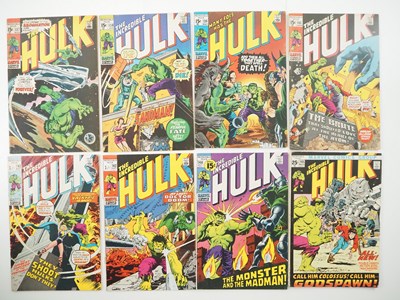 Lot 240 - INCREDIBLE HULK #137, 138, 139, 140, 142, 143,...