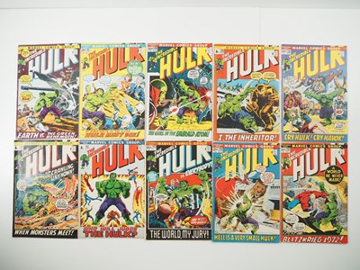 Lot 242 - INCREDIBLE HULK #146, 147, 148, 149, 150, 151,...