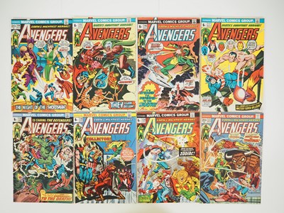Lot 255 - AVENGERS #114 to 121 (8 in Lot) - (1973/74 -...