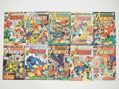Lot 257 - AVENGERS #130 to 139 (10 in Lot) - (1974/75 -...