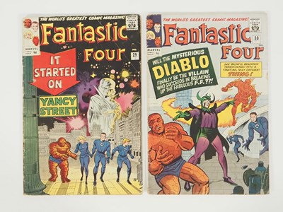 Lot 258 - FANTASTIC FOUR #29 & 30 (2 in Lot) - (1964 -...