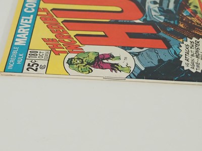 Lot 272 - INCREDIBLE HULK #180 (1974 - MARVEL) - First...