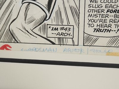 Lot 278 - GEORGE TUSKA INVINCIBLE IRON MAN ORIGINAL ART -...