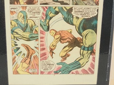 Lot 278 - GEORGE TUSKA INVINCIBLE IRON MAN ORIGINAL ART -...