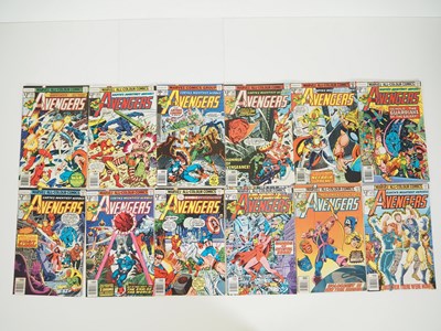 Lot 282 - AVENGERS #162 to 173 (12 in Lot) - (1977/78 -...