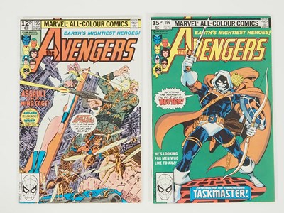 Lot 284 - AVENGERS #195 & 196 - (2 in Lot) - (1980 -...