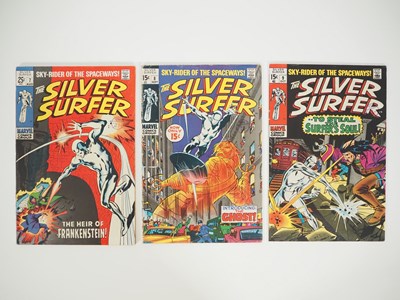 Lot 296 - SILVER SURFER #7, 8, 9 (3 in Lot) - (1969 -...
