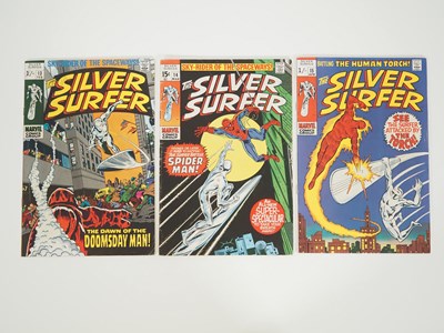 Lot 298 - SILVER SURFER #13, 14, 15 (3 in Lot) - (1970 -...