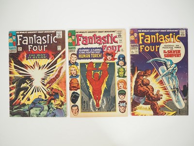 Lot 301 - FANTASTIC FOUR #53, 54, 55 (3 in Lot) - (1966 -...