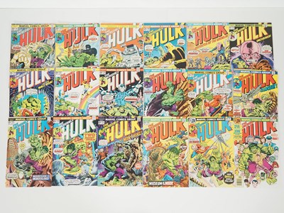Lot 306 - INCREDIBLE HULK #183 to 200 (18 in Lot) -...