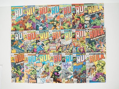 Lot 307 - INCREDIBLE HULK #201 to 220 (21 in Lot - 2...
