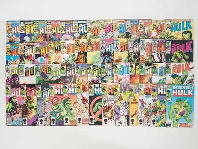 Lot 323 - INCREDIBLE HULK #272 to 323 (52 in Lot) -...