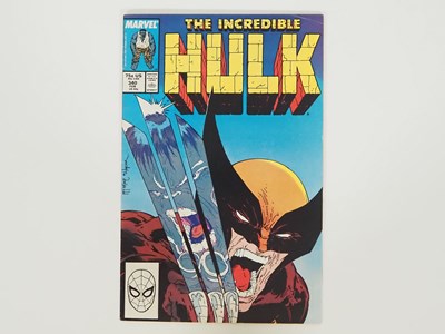 Lot 325 - INCREDIBLE HULK #340 - (1988 - MARVEL) -...