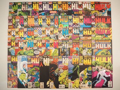 Lot 342 - INCREDIBLE HULK #378 to 425 (48 in Lot) -...