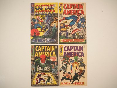 Lot 362 - CAPTAIN AMERICA #101 to 104 (4 in Lot) - (1968...